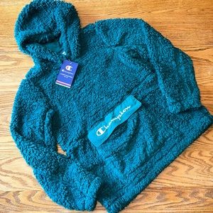 Ladies Fuzzy Champion Hoodie